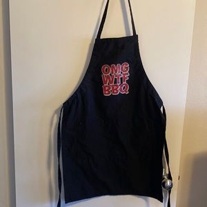 2/$15 OMGWTFBBQ Apron